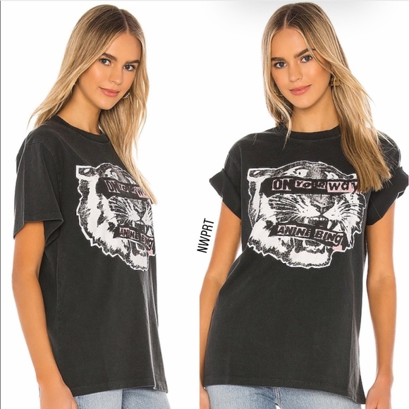 anine bing lili tiger tee